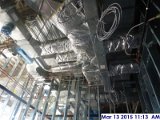 Started insulating the duct work at the 2nd floor.jpg
